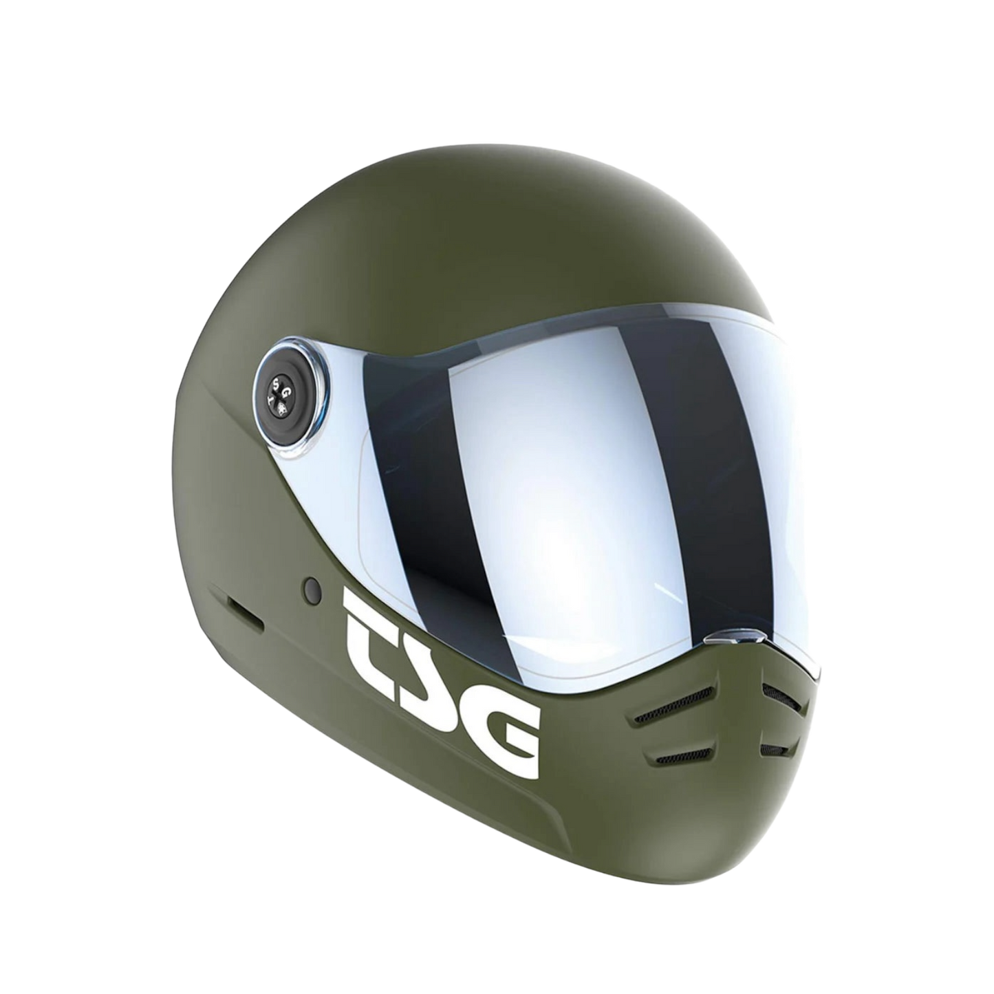 TSG Pass 2.0 Full Face Helmet - Satin Olive