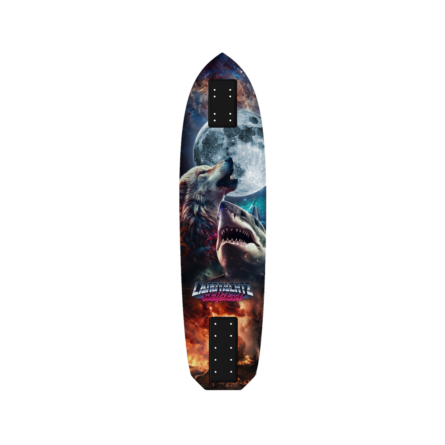 35.2” Landyachtz Wolfshark deck