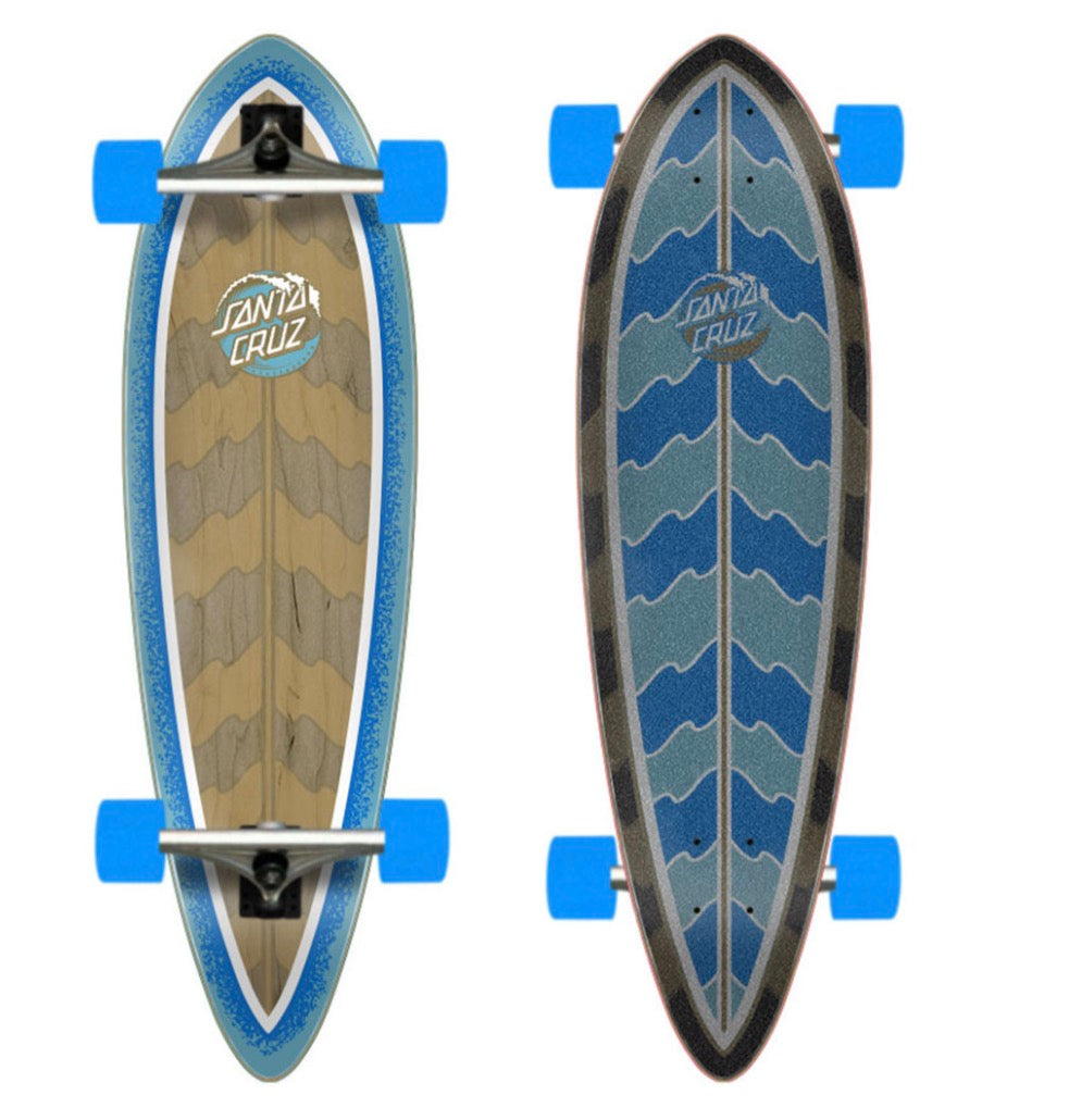 33” Santa Cruz Dot Pintail Cruiser Complete