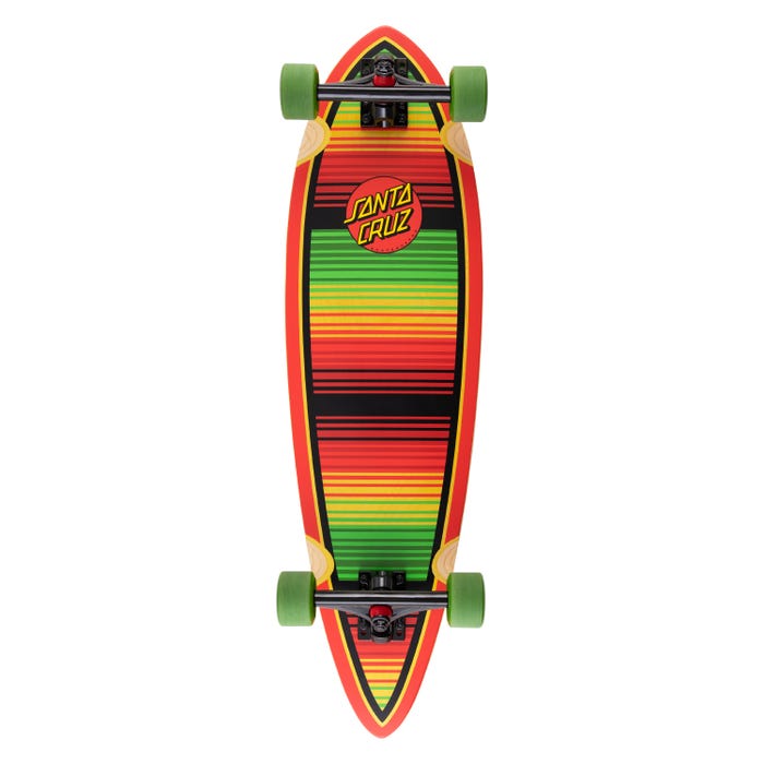 33” Santa Cruz Rad Dot Pintail Cruiser Complete