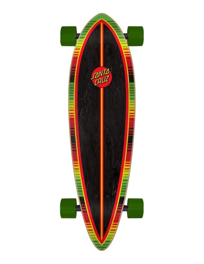 33” Santa Cruz Rad Dot Pintail Cruiser Complete