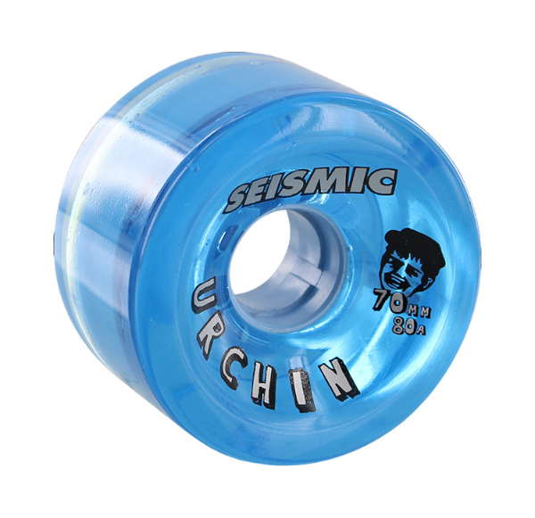 70mm 80a Seismic Urchin Crystal Blue