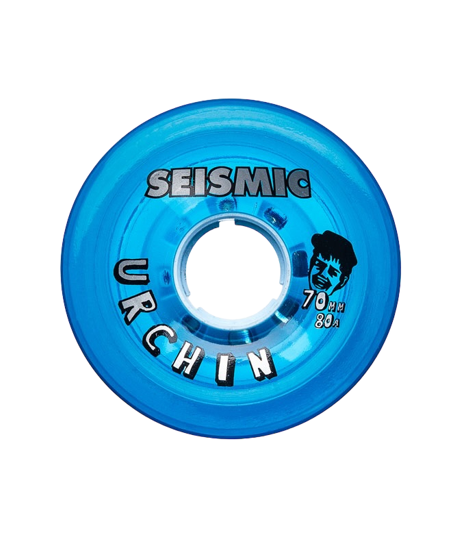 70mm 80a Seismic Urchin Crystal Blue