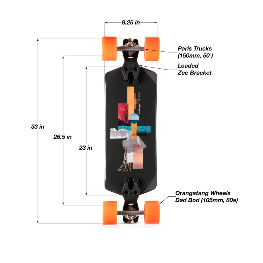 33” Loaded Boards Fathom