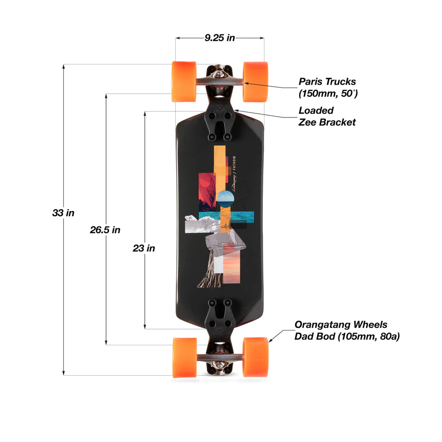 33” Loaded Boards Fathom Complete