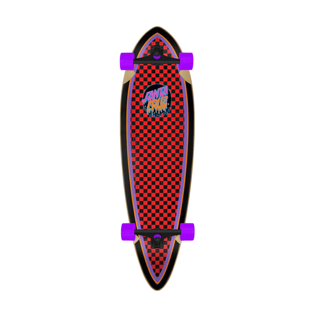 33” Santa Cruz Rad Dot Pintail Cruiser Complete