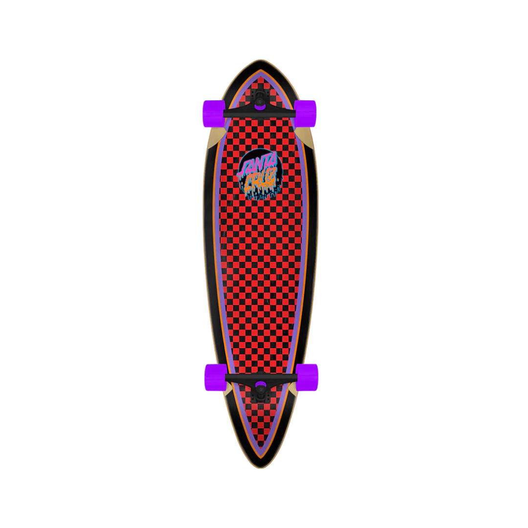 33” Santa Cruz Rad Dot Pintail Cruiser Complete
