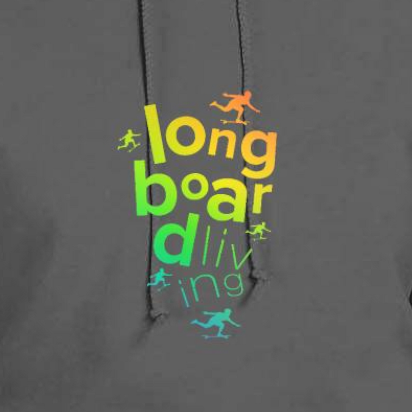 Longboard Living Hoodie - Monogram Spectrum