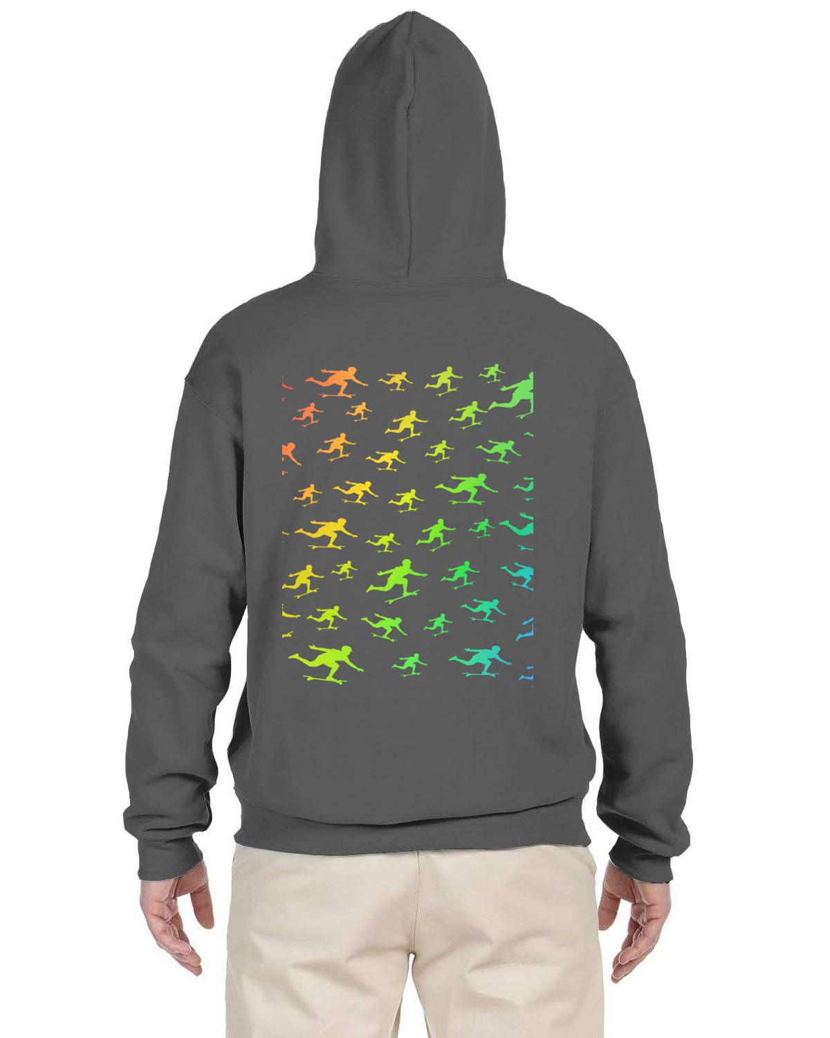 Longboard Living Hoodie - Monogram Spectrum