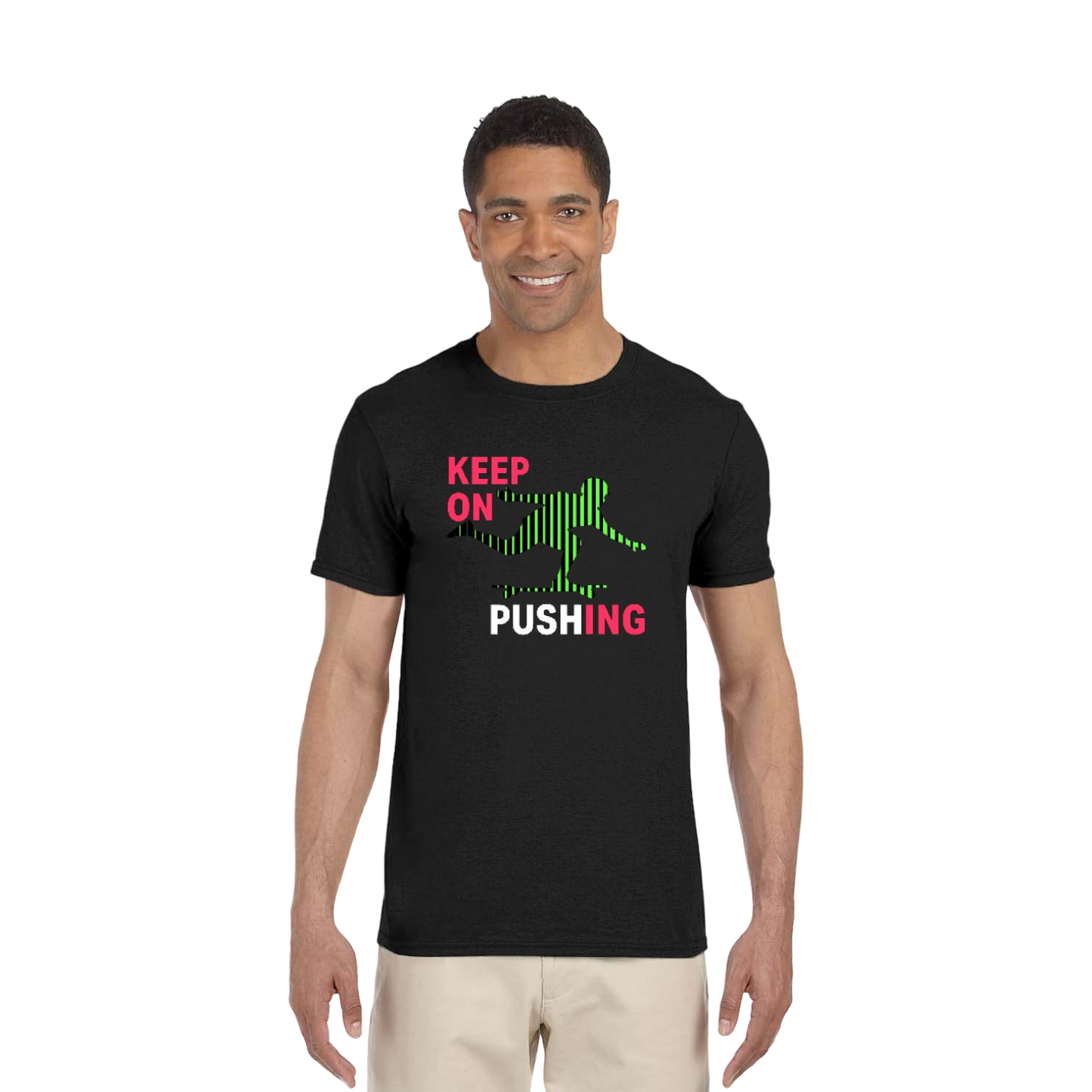 Longboard Living Keep on Pushing Shirt