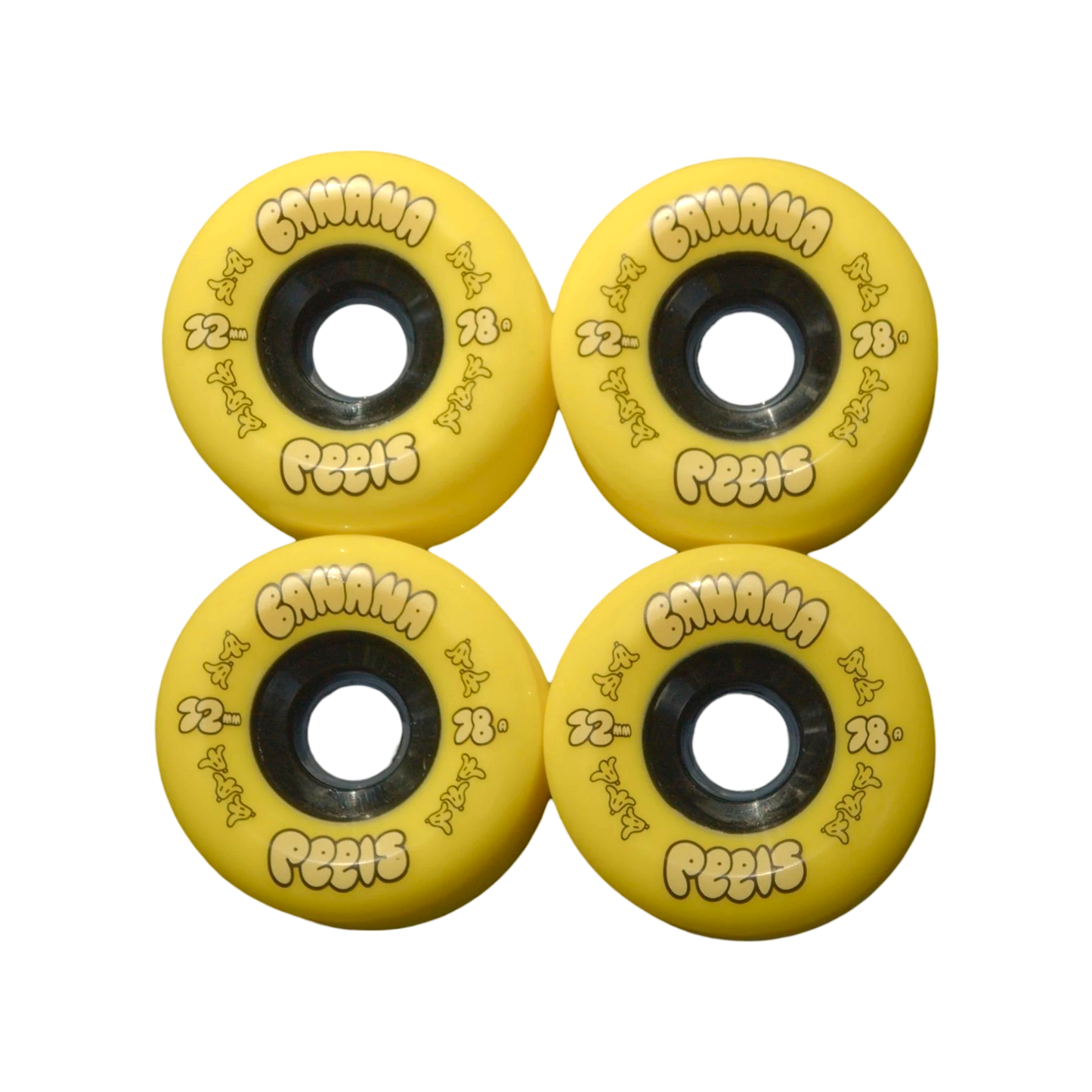 72mm 78a Banana Wheel Co Peels