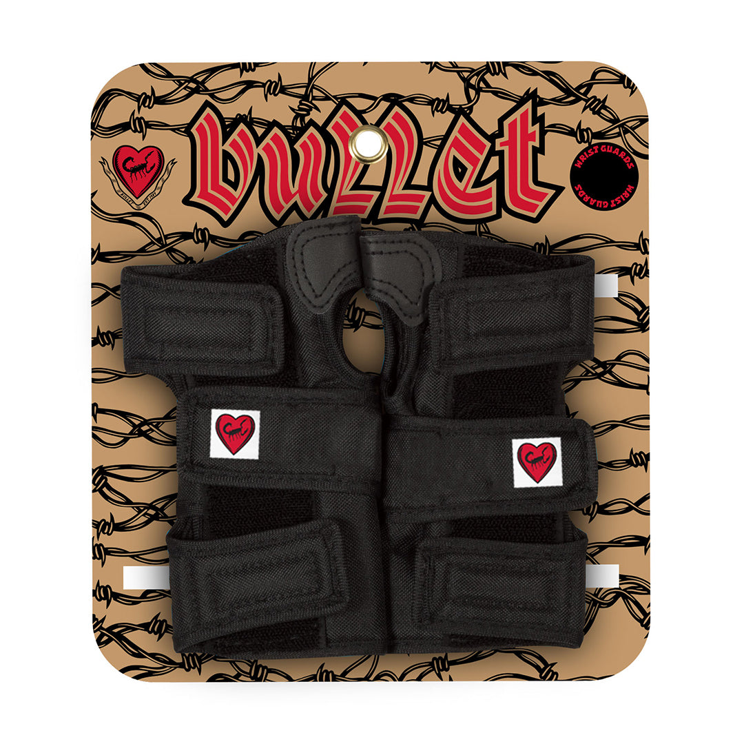 Bullet Skateboards adult wrist guards