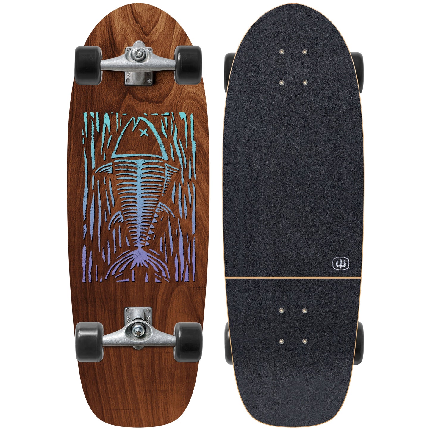 Carver Bluefin Mini CX surfskate complete