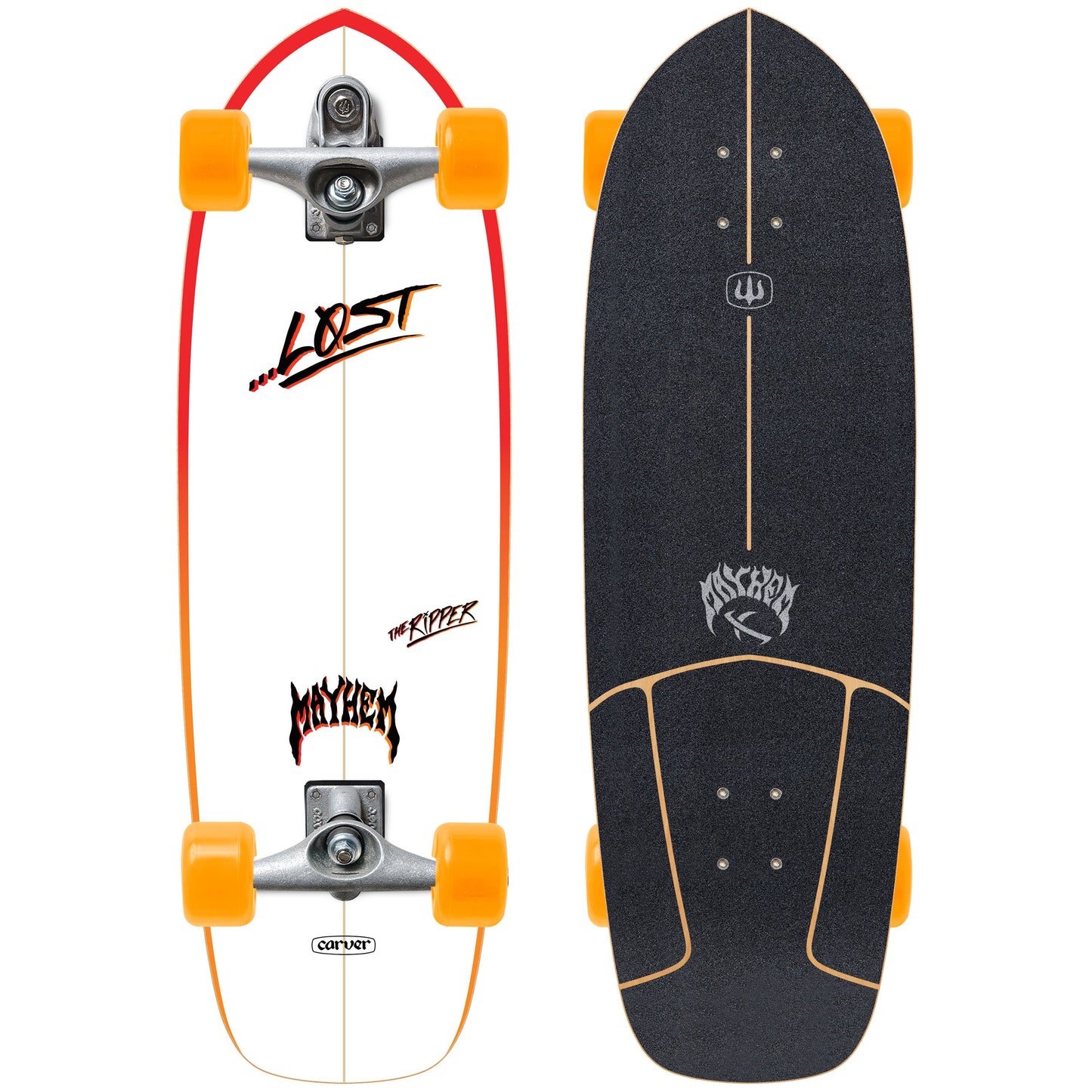 Carver Lost Ripper C7 surfskate complete