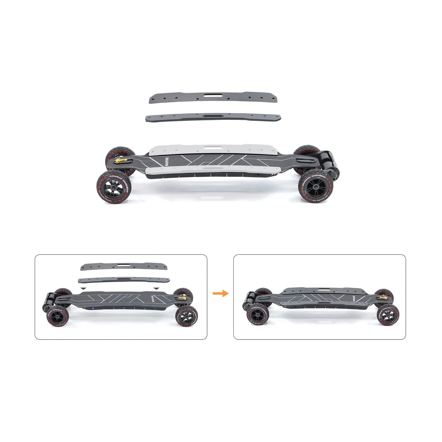 Backfire Skateboards Hammer Sledge 2wd