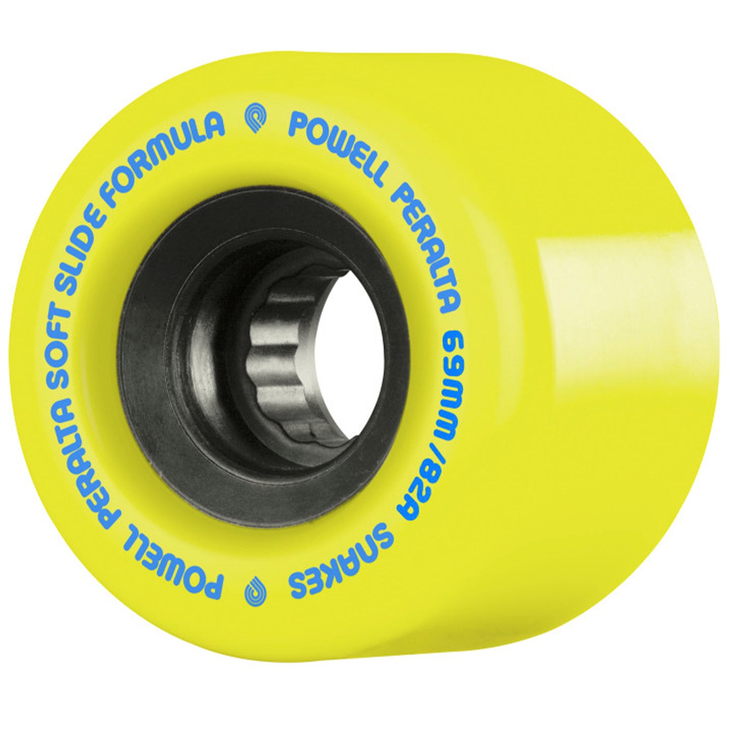 69mm 82a Powell Peralta Soft Slide Snake Wheels Yellow