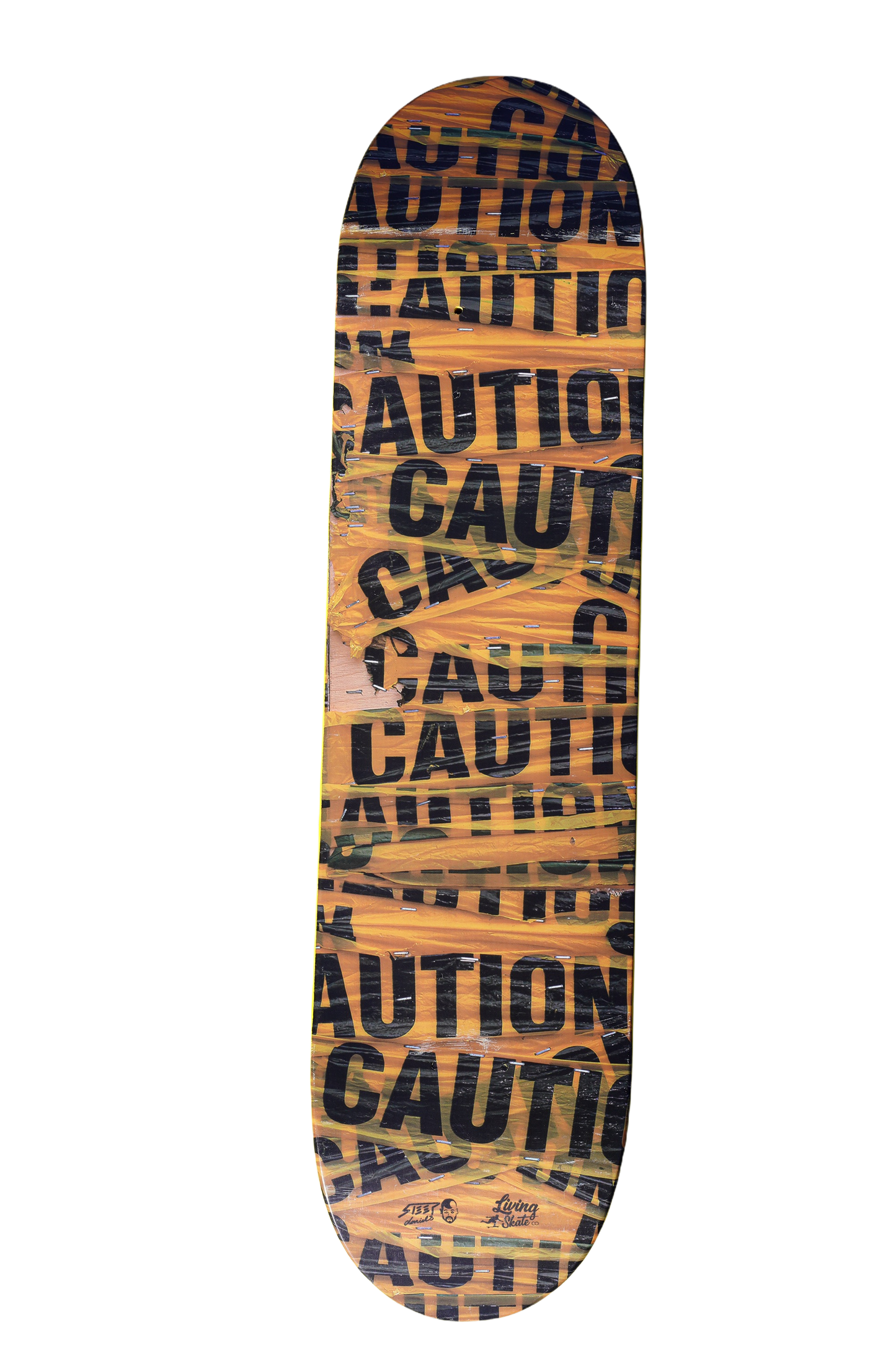 7.77" Caution Couture Edition Skateboard Deck by 777OV