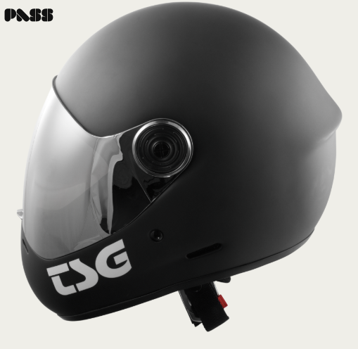 TSG PASS Full Face Helmet Black