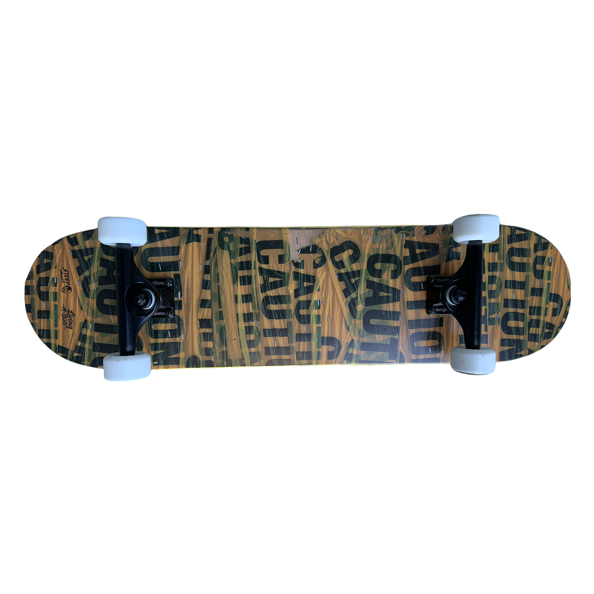 7.77" Caution Couture Skateboard Complete