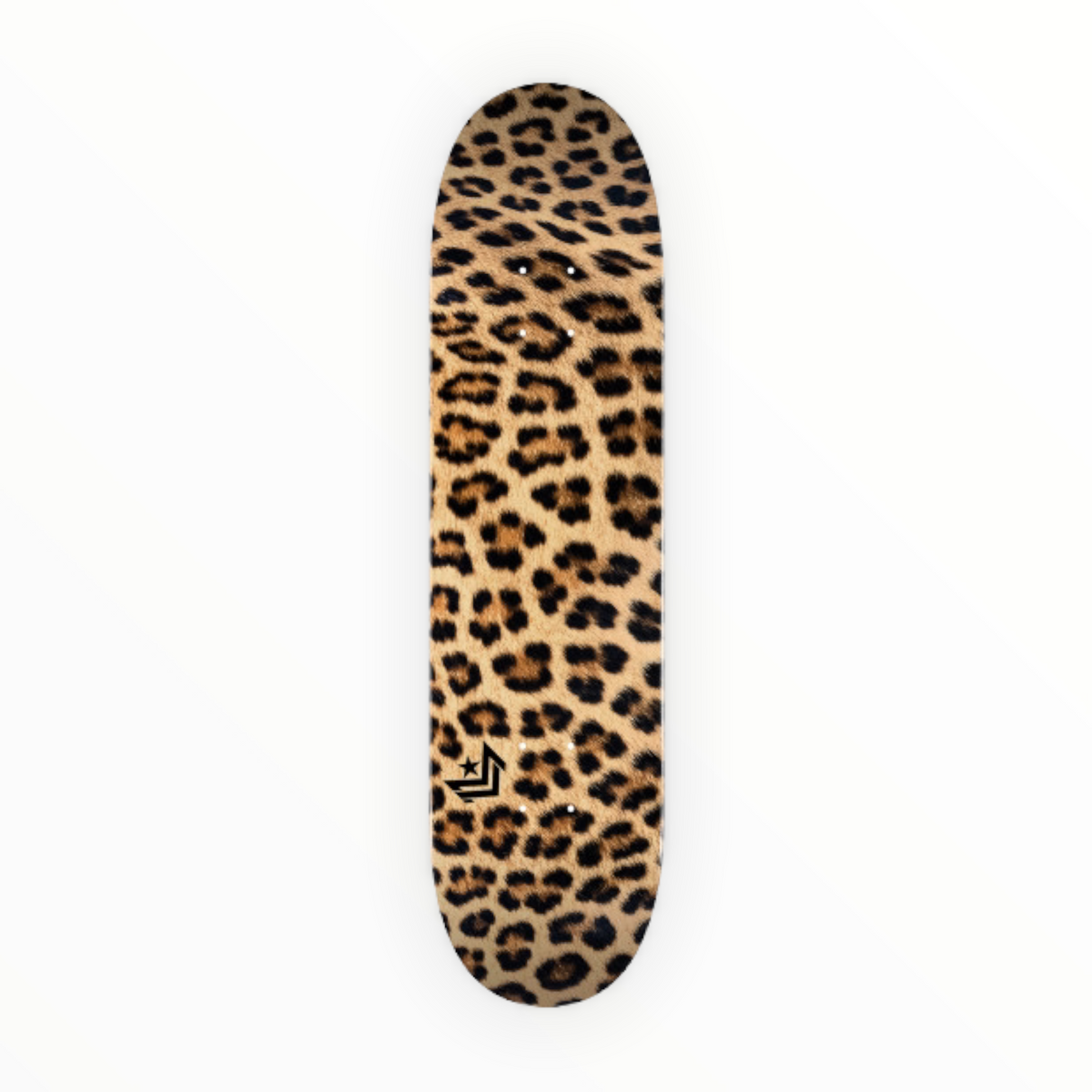 7.75” Mini Logo Deck - Leopard Print