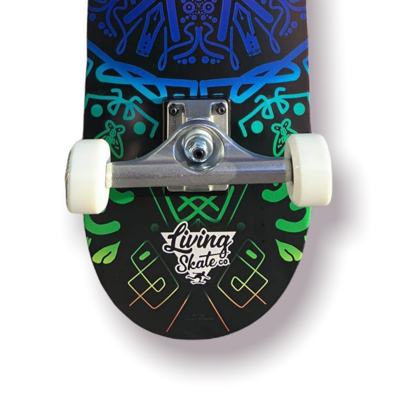 8.25” Longboard Living Mandala Skateboard