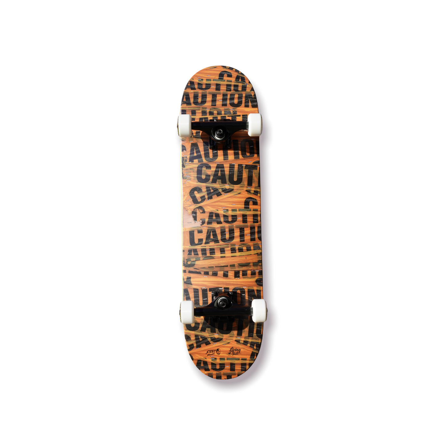 7.77" Caution Couture Skateboard Complete