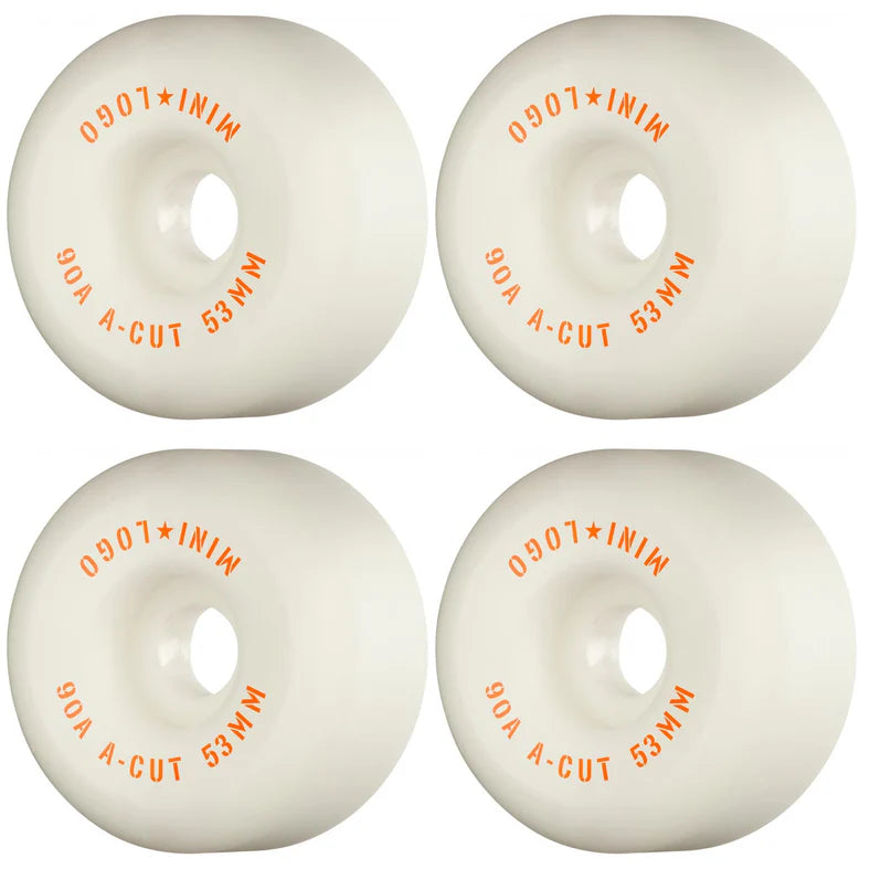 53mm 90a Mini Logo A-Cut wheels
