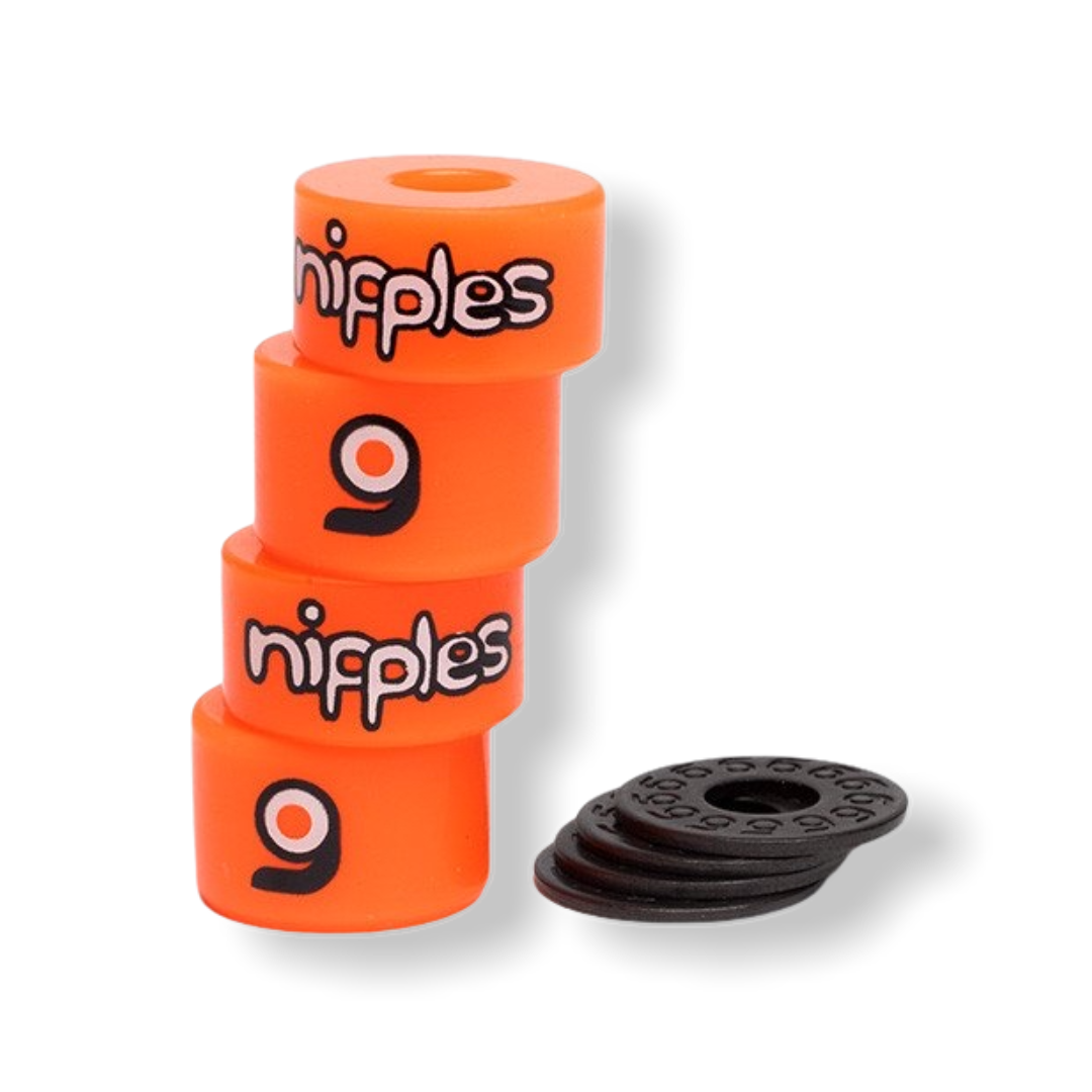 85A Orangatang Nipple Bushings Orange