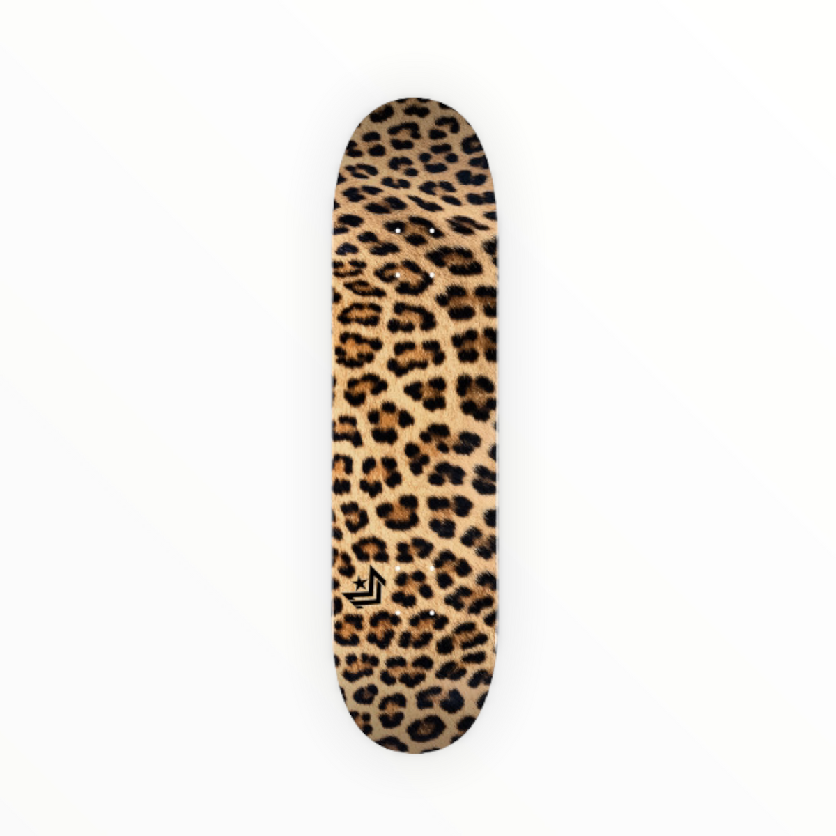 7.75” Mini Logo Deck - Leopard Print