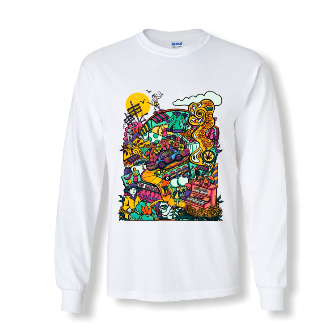 Kensington Market Mens Long Sleeve Shirt - FPMonkey x Augusta&Baldwin