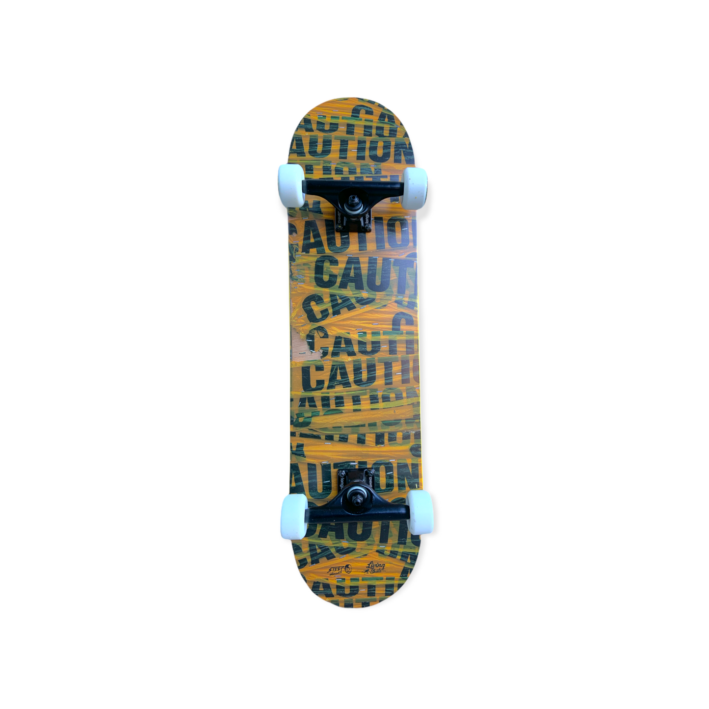 7.77" Caution Couture Skateboard Complete