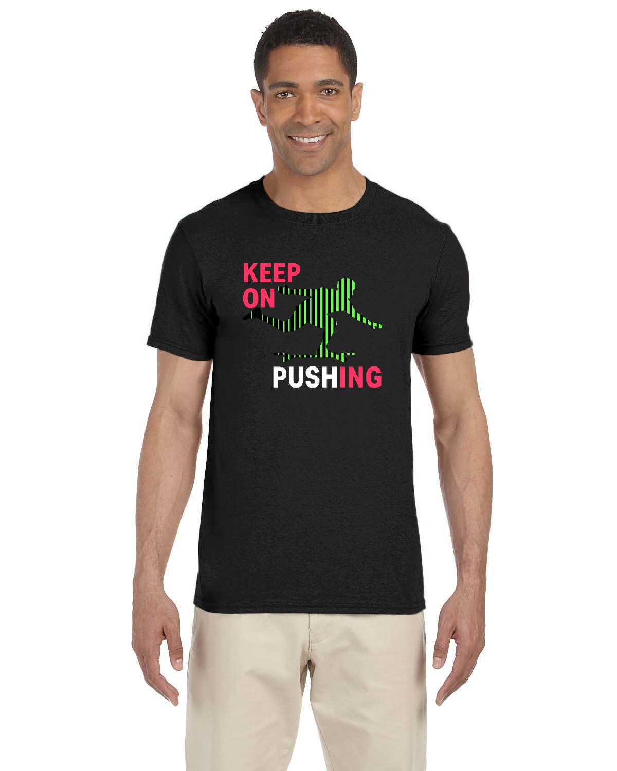 Longboard Living Keep on Pushing Shirt