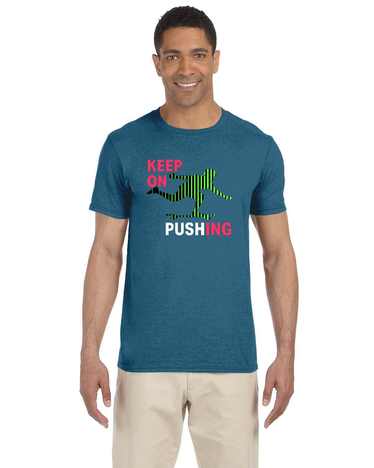 Longboard Living Keep on Pushing Shirt