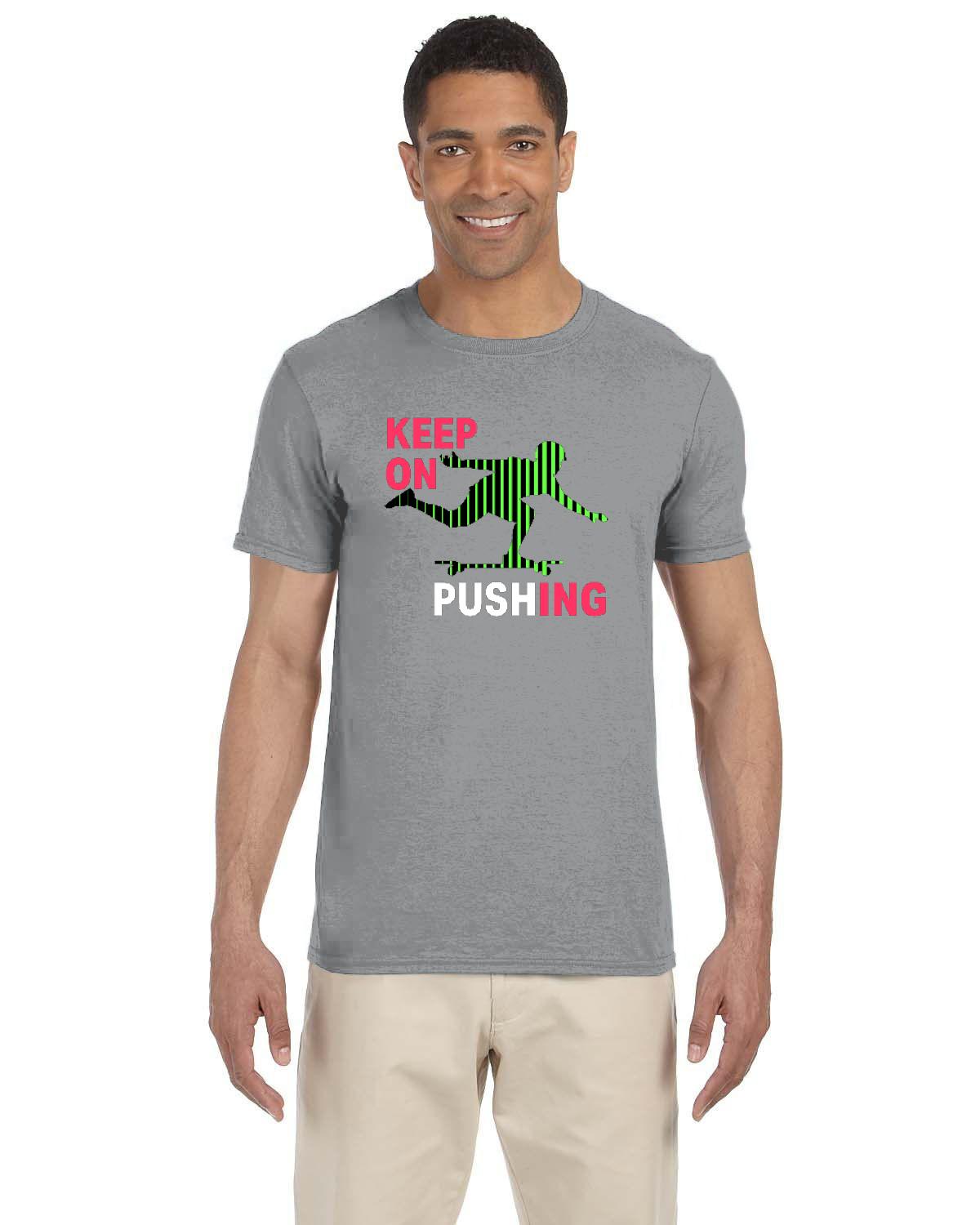 Longboard Living Keep on Pushing Shirt