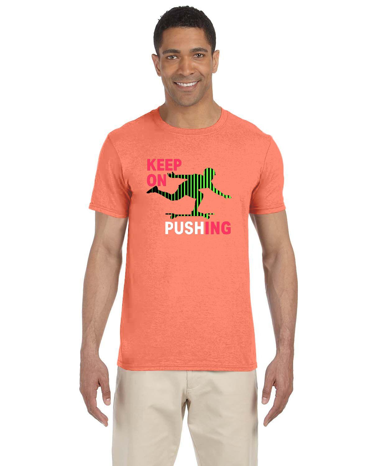 Longboard Living Keep on Pushing Shirt