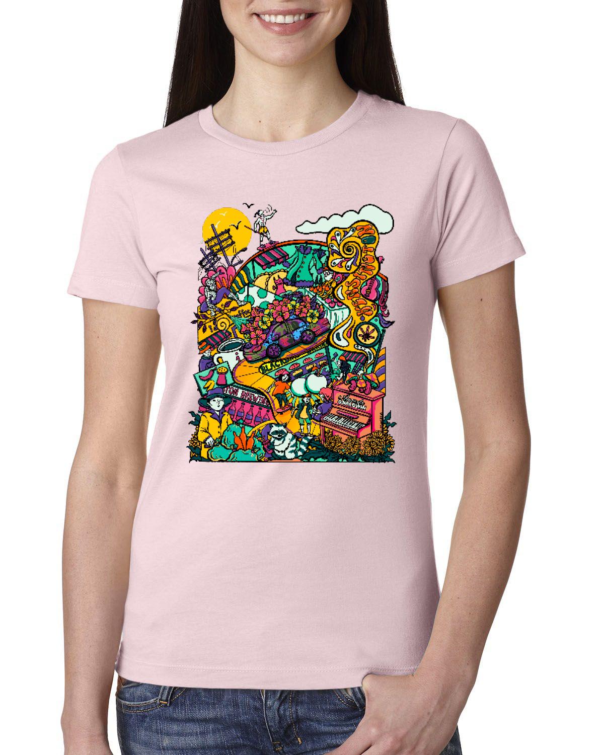 Kensington Market Womens Shirt - PFMonkey x Augusta&Baldwin