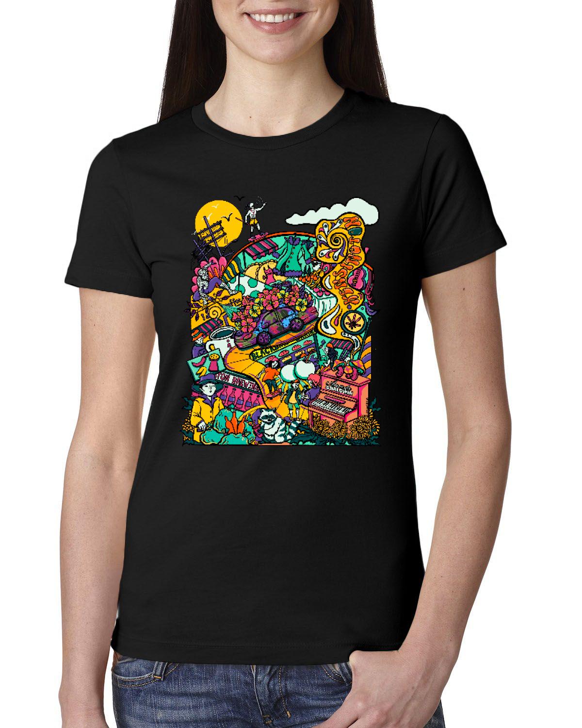 Kensington Market Womens Shirt - PFMonkey x Augusta&Baldwin