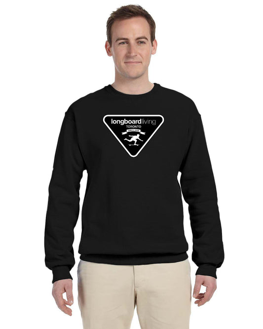 Longboard Living - Sweater with Triangle Logo
