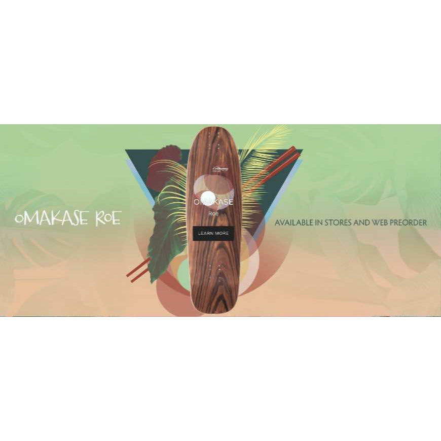 33.5" Loaded Boards Omakase Palm Deck