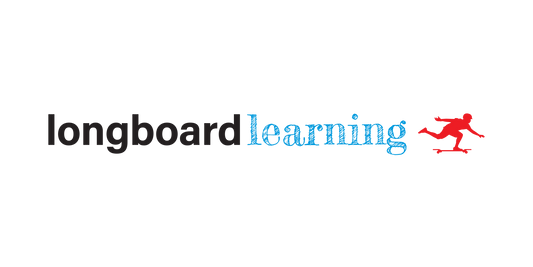 Longboard learning logo for beginner riders