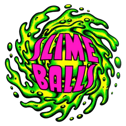 54.5mm 78a Slime Ball OG wheels green / pink