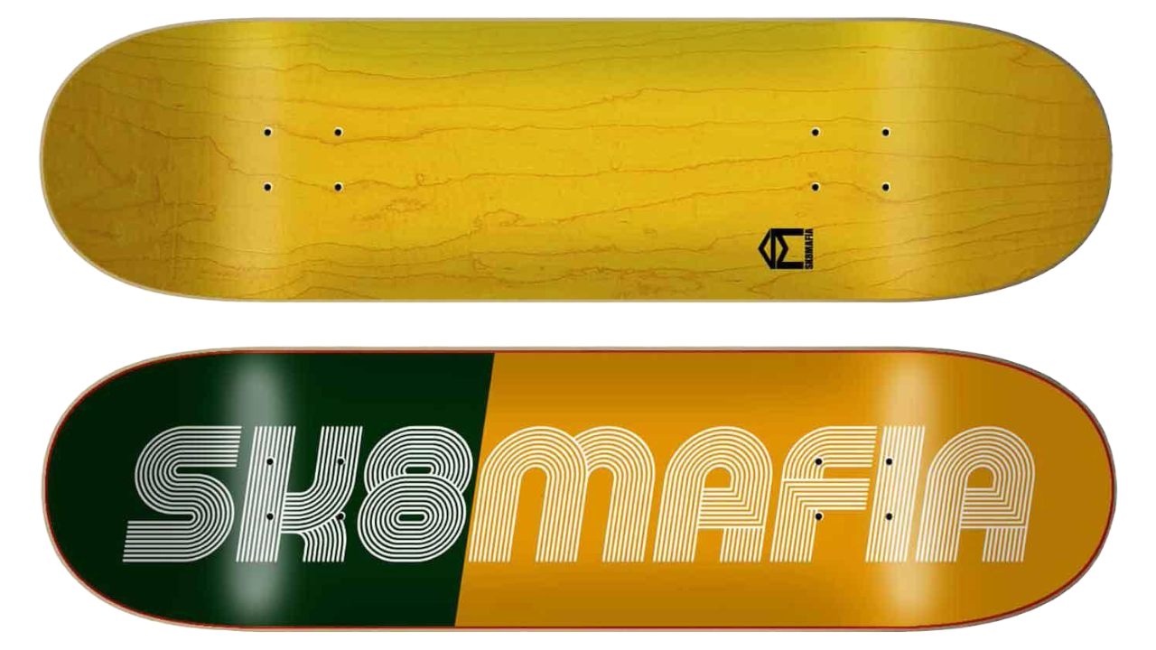 8.1” SK8MAFIA screen yellow