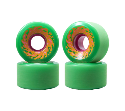 54.5mm 78a Slime Ball OG wheels green / pink