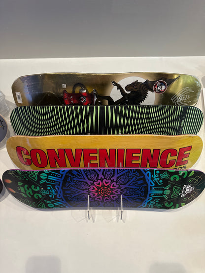 4 Skateboard Deck Display Wall Mount