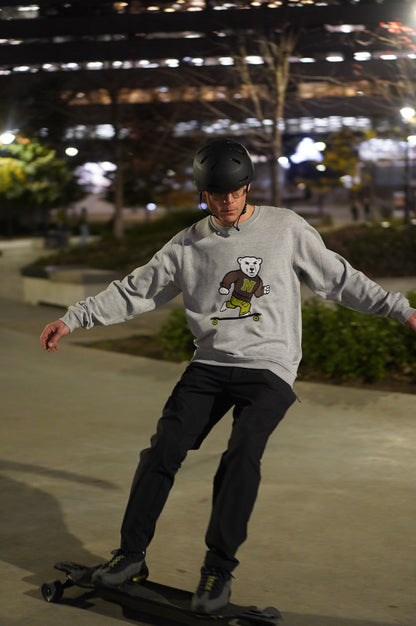 NANUK CREWNECK: NORTHSIDE OF THE MAP x LONGBOARD LIVING