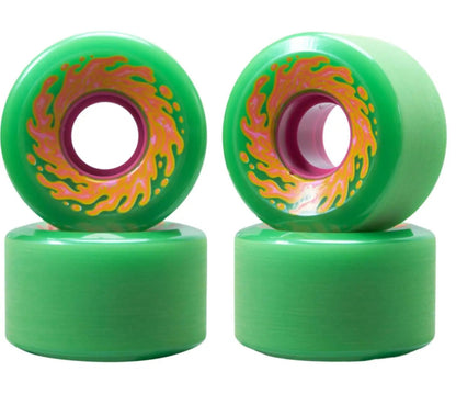 54.5mm 78a Slime Ball OG wheels green / pink