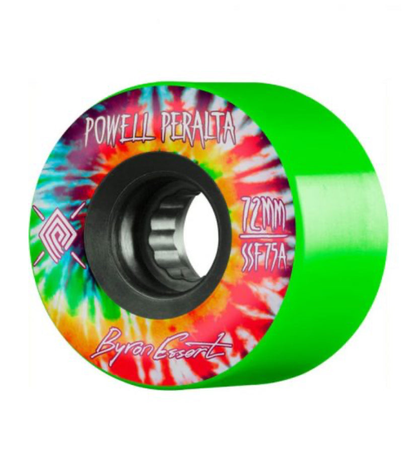 72mm 75a Powell Peralta Soft Slide Byron Essert Wheels GREEN