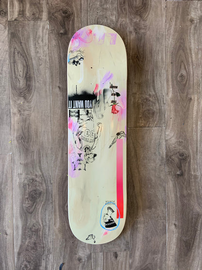 8.25” Smolik Skateboard Deck