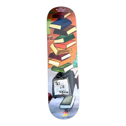 Malcolm Emilio x Stay Relevant Archive 8.25” Skateboard Deck