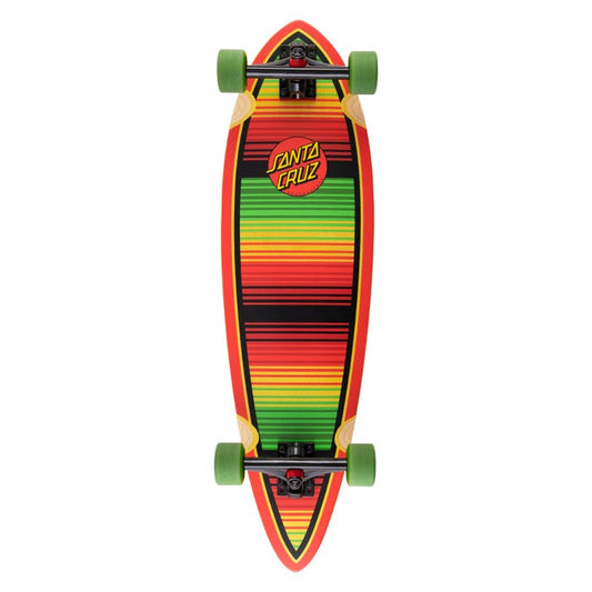 33” Santa Cruz Rad Dot Pintail Cruiser Complete